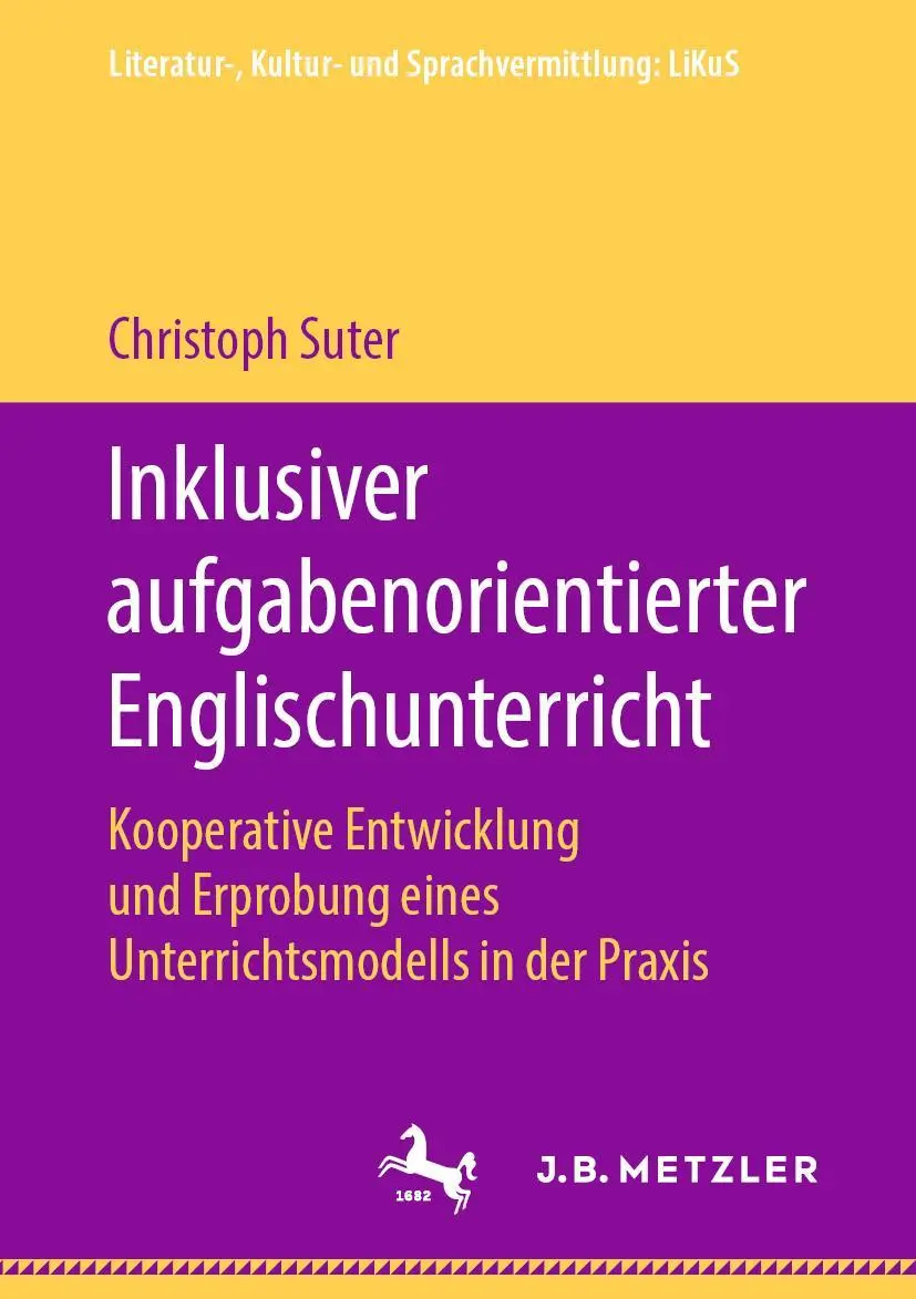 Cover: 9783476049322 | Inklusiver aufgabenorientierter Englischunterricht | Christoph Suter