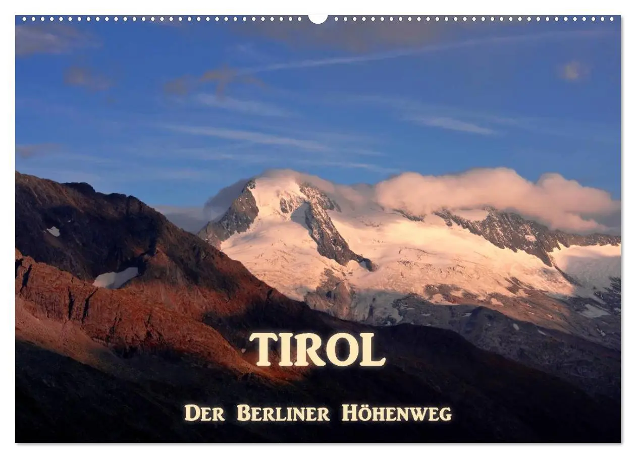 Cover: 9783516189322 | TIROL - Der Berliner Höhenweg (Wandkalender 2026 DIN A2 quer),...