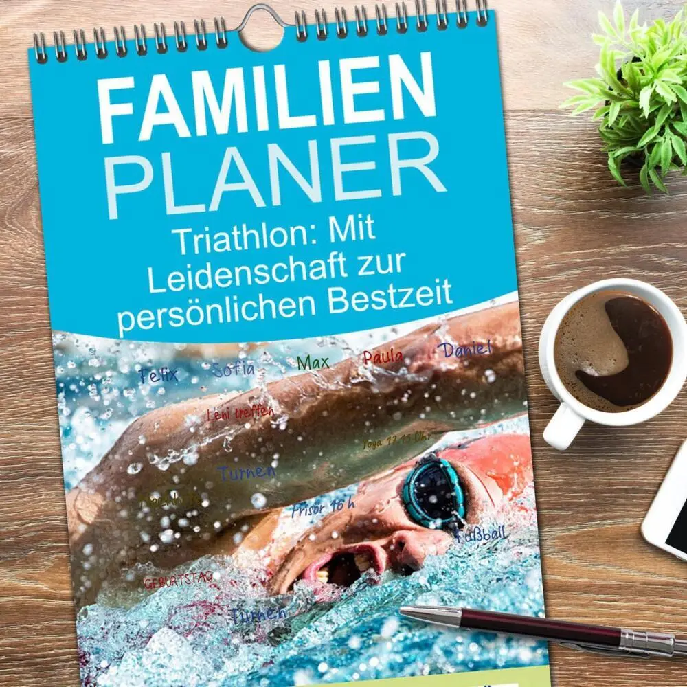 Bild: 9783516499322 | Familienplaner 2026 - Triathlon: Mit Leidenschaft zur persönlichen...