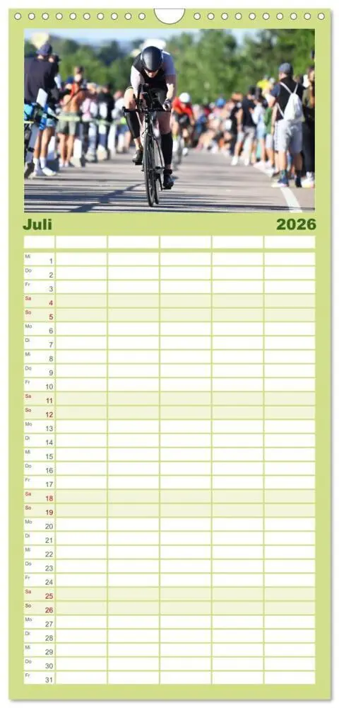 Bild: 9783516499322 | Familienplaner 2026 - Triathlon: Mit Leidenschaft zur persönlichen...