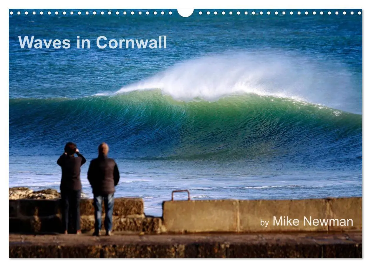 Cover: 9783516569322 | Waves in Cornwall (Wall Calendar 2026 DIN A3 landscape), CALVENDO...