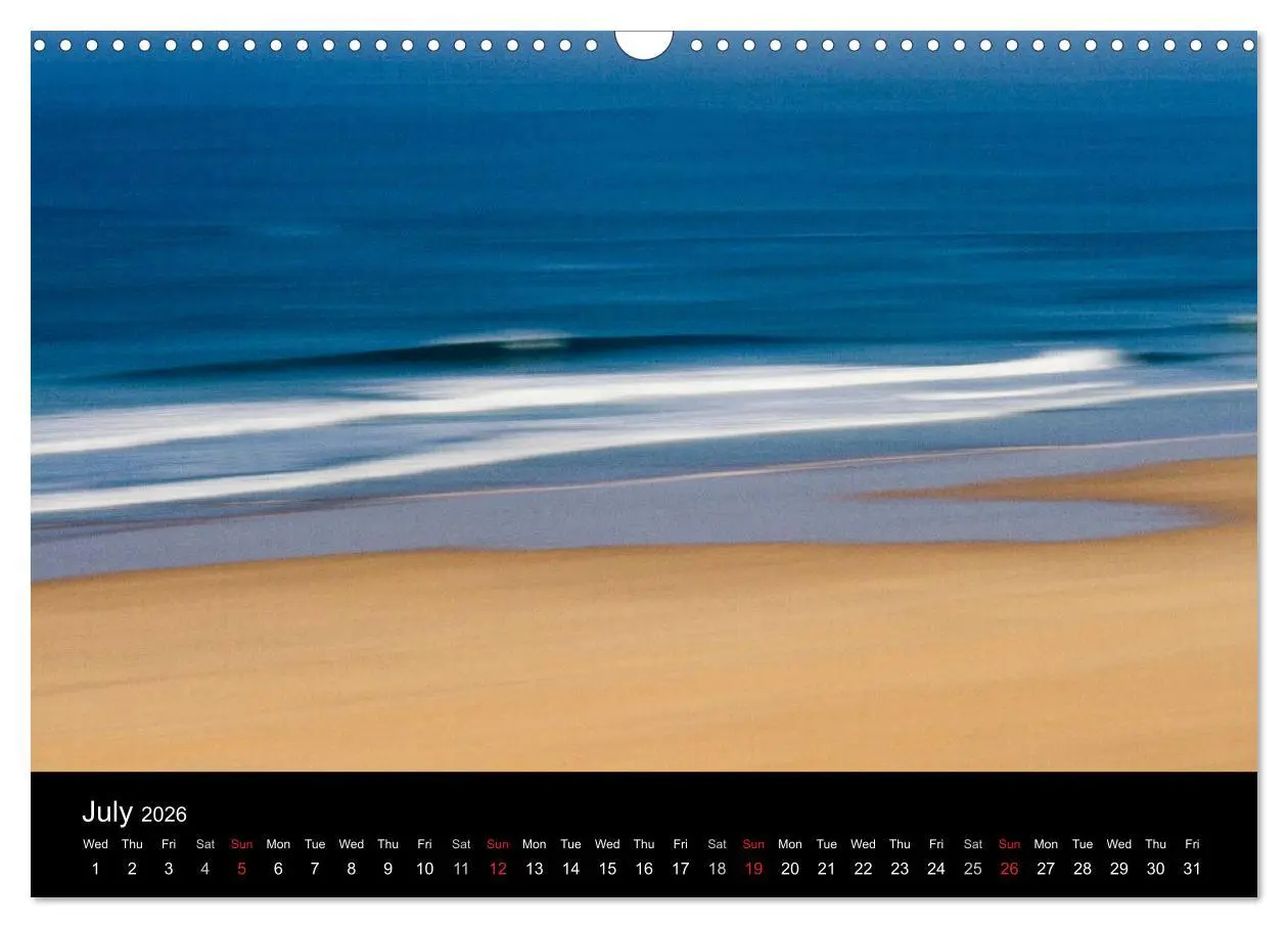 Bild: 9783516569322 | Waves in Cornwall (Wall Calendar 2026 DIN A3 landscape), CALVENDO...