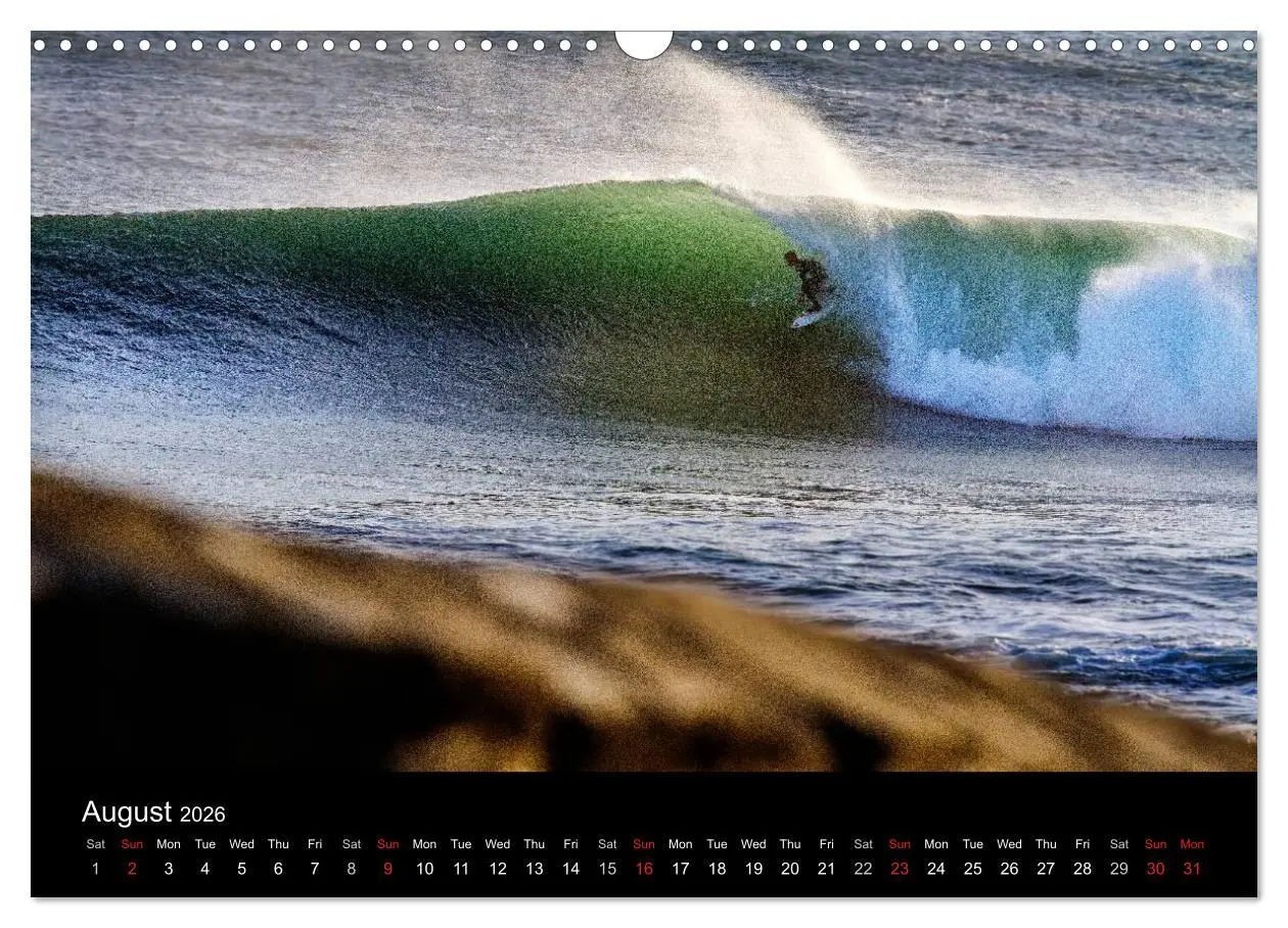 Bild: 9783516569322 | Waves in Cornwall (Wall Calendar 2026 DIN A3 landscape), CALVENDO...