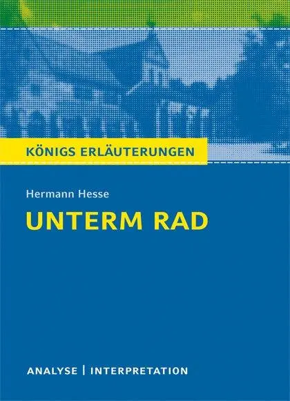 Cover: 9783804419322 | Unterm Rad. Textanalyse und Interpretation | Hermann Hesse | Buch