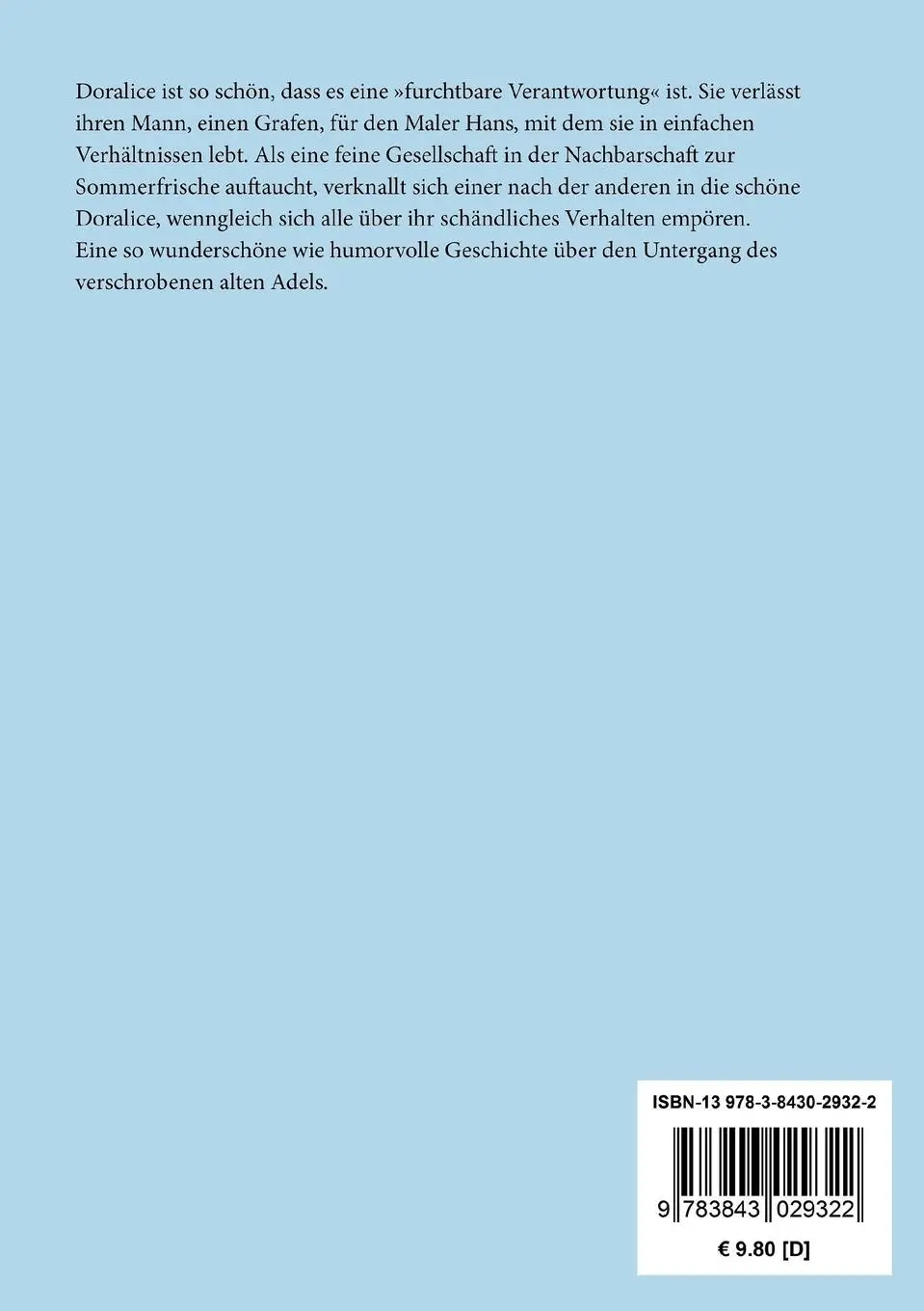 Rückseite: 9783843029322 | Wellen | Eduard Von Keyserling | Taschenbuch | 120 S. | Deutsch | 2013 Rückseite: 9783843029322 | Wellen | Eduard Von Keyserling | Taschenbuch | 120 S. | Deutsch | 2013