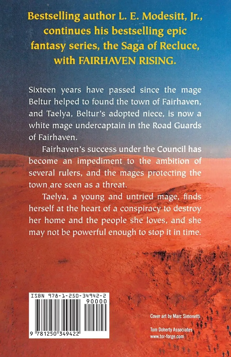 Rückseite: 9781250349422 | Fairhaven Rising | L. E. Modesitt | Taschenbuch | Englisch | 2022