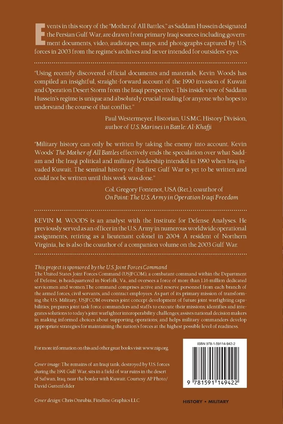 Rückseite: 9781591149422 | The Mother of All Battles | Kevin M. Woods | Taschenbuch | Englisch