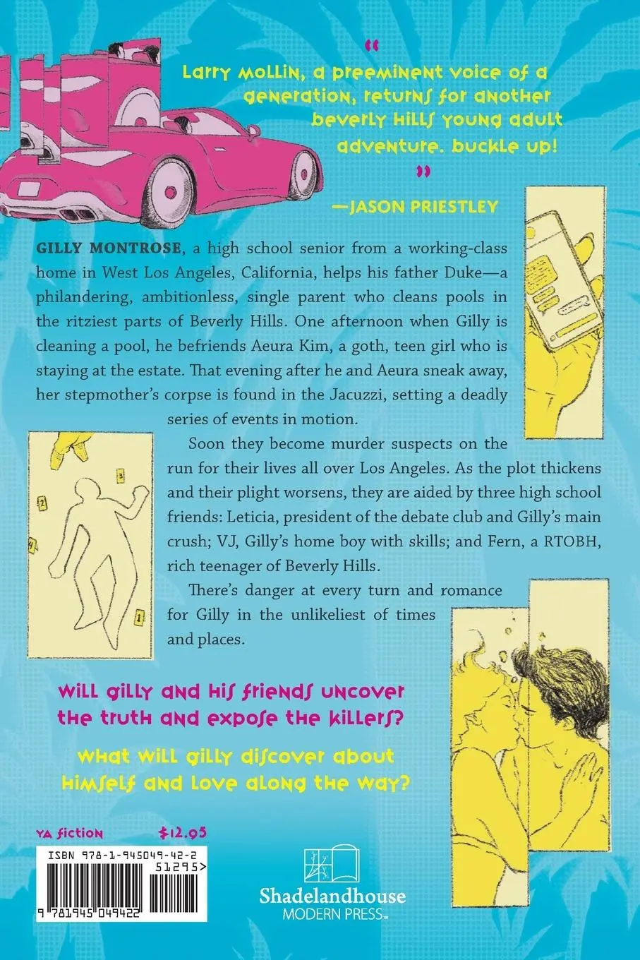 Rückseite: 9781945049422 | The Pool Guy's Kid | a novel | Larry Mollin | Taschenbuch | Paperback