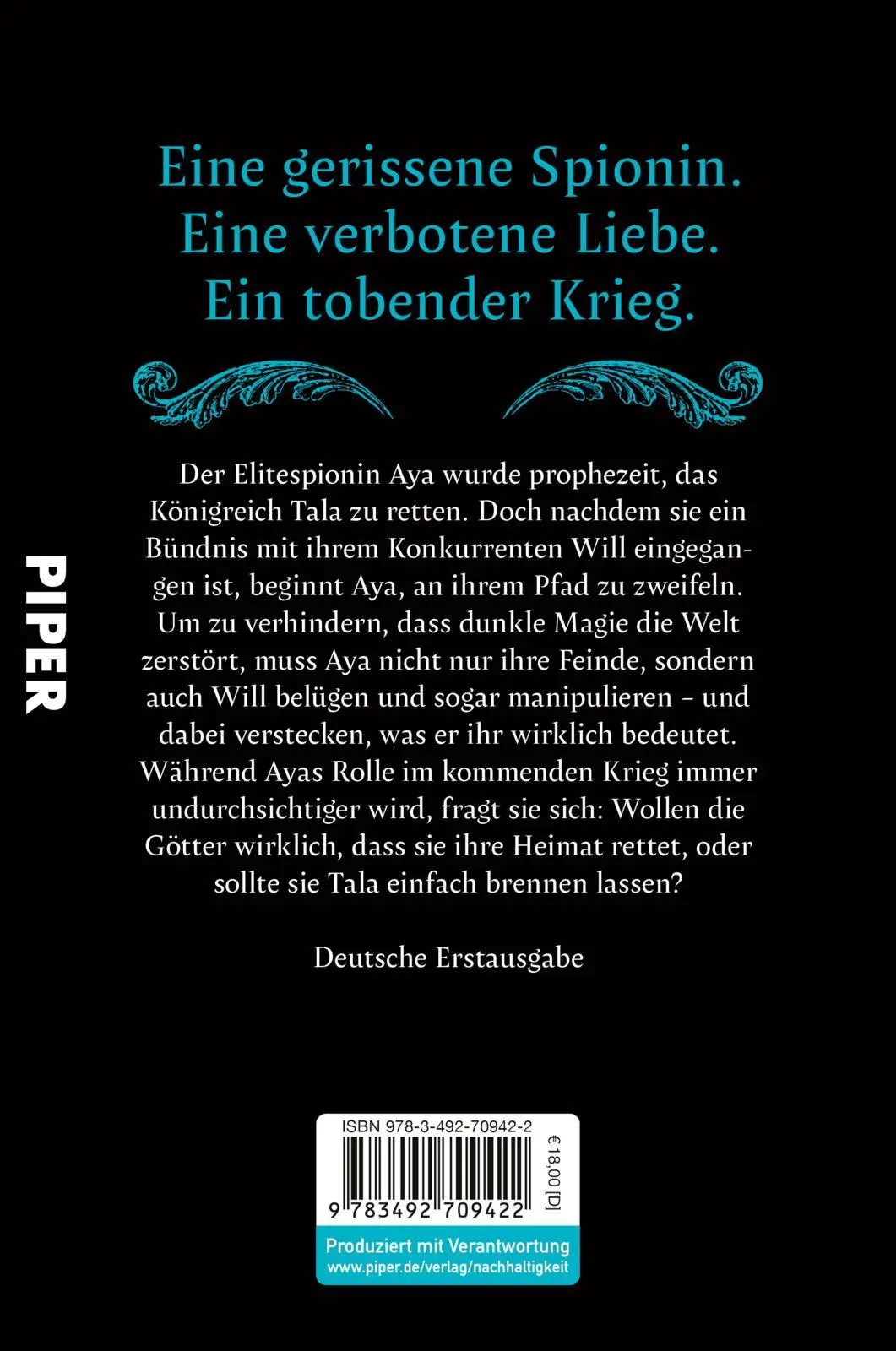 Rückseite: 9783492709422 | The Curse of Sins | Kate Dramis | Taschenbuch | The Curse of Saints