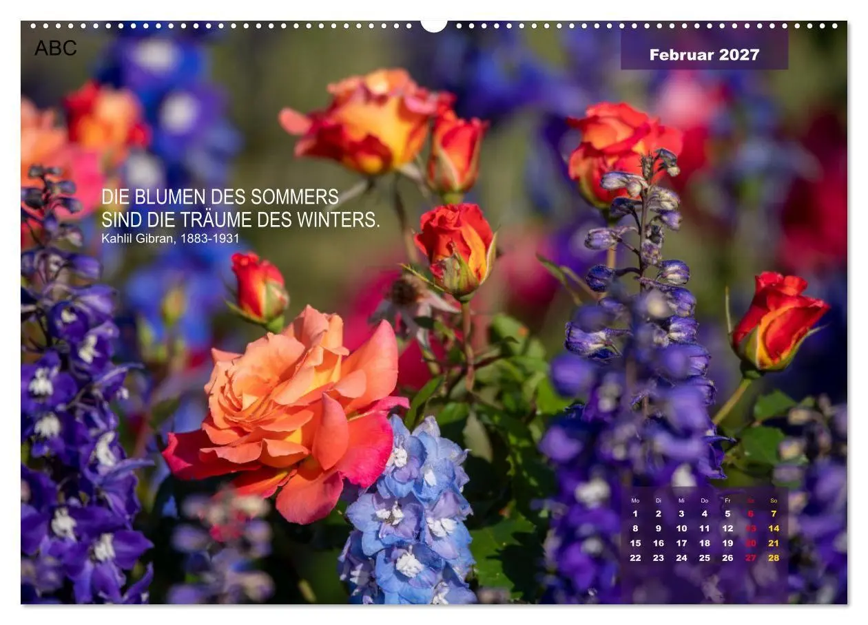 Bild: 9783569409422 | Rose Königin des Gartens (hochwertiger Premium Wandkalender 2027...