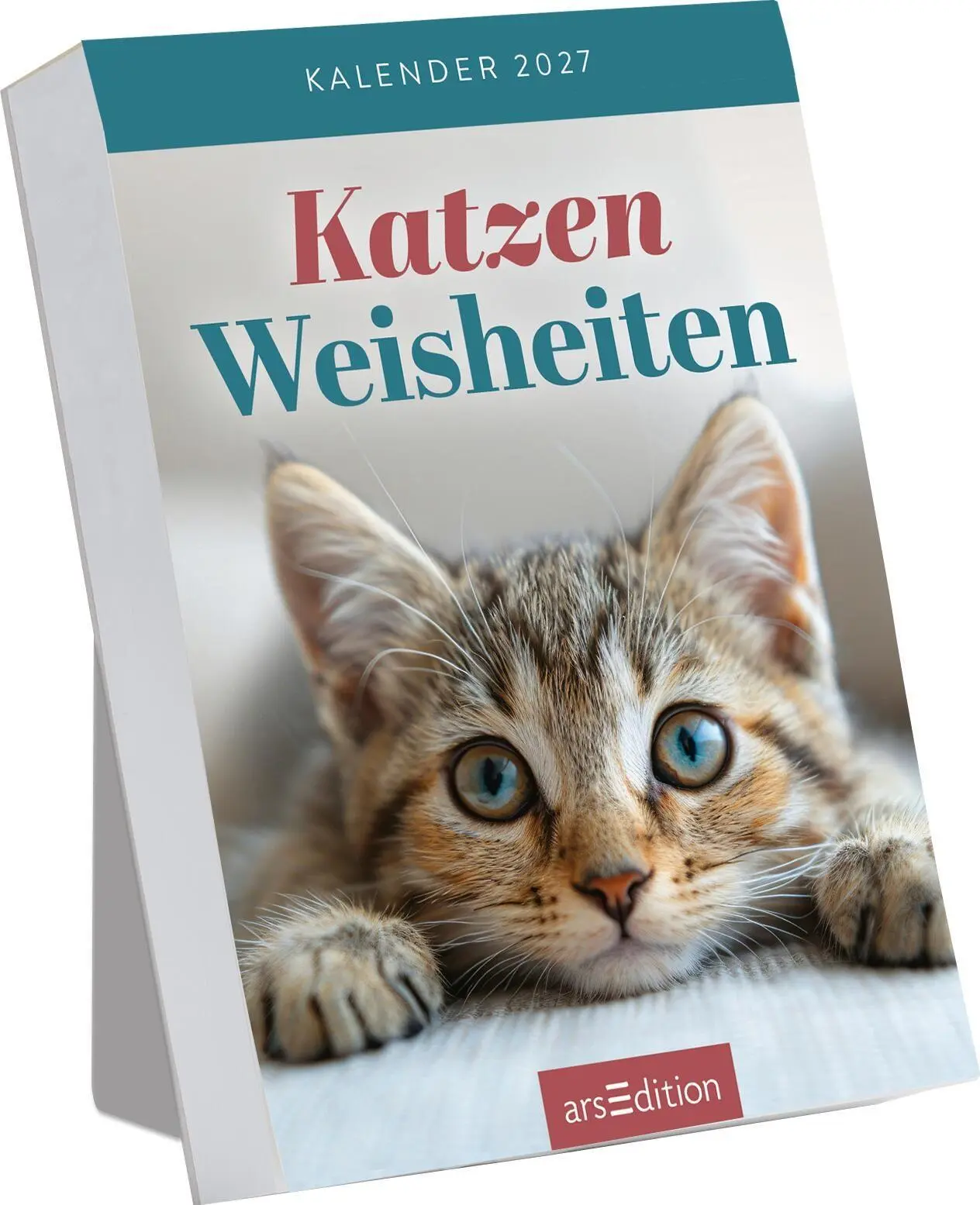 Cover: 4014489139522 | Abreißkalender Katzenweisheiten 2027 | Kalender | 640 S. | Deutsch