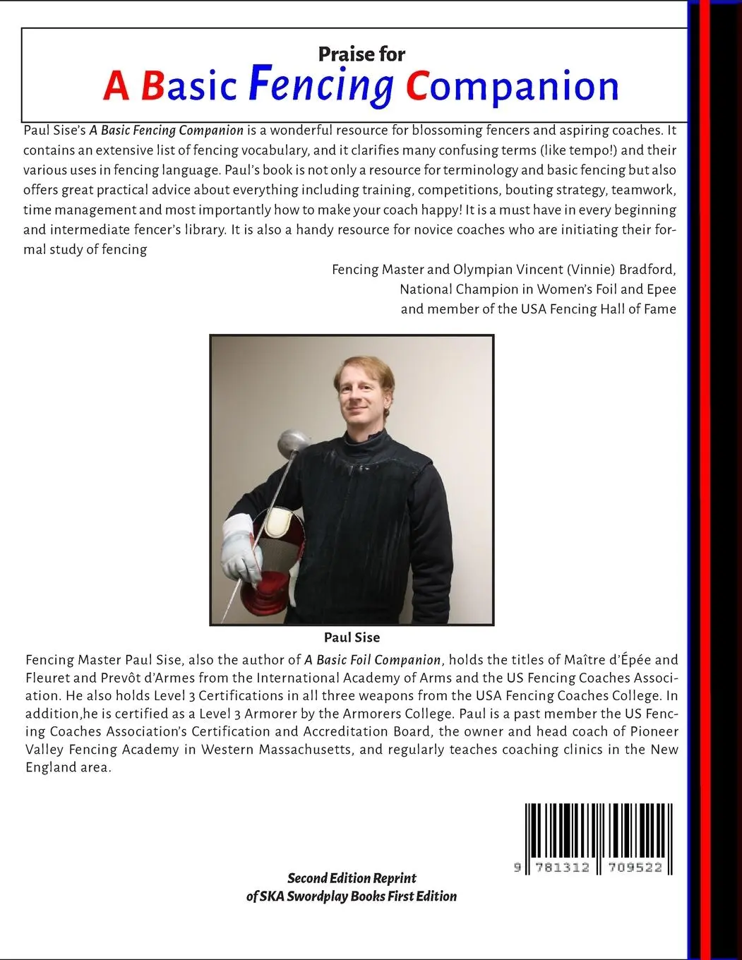 Rückseite: 9781312709522 | A Basic Fencing Companion | Paul Sise | Taschenbuch | Englisch | 2023