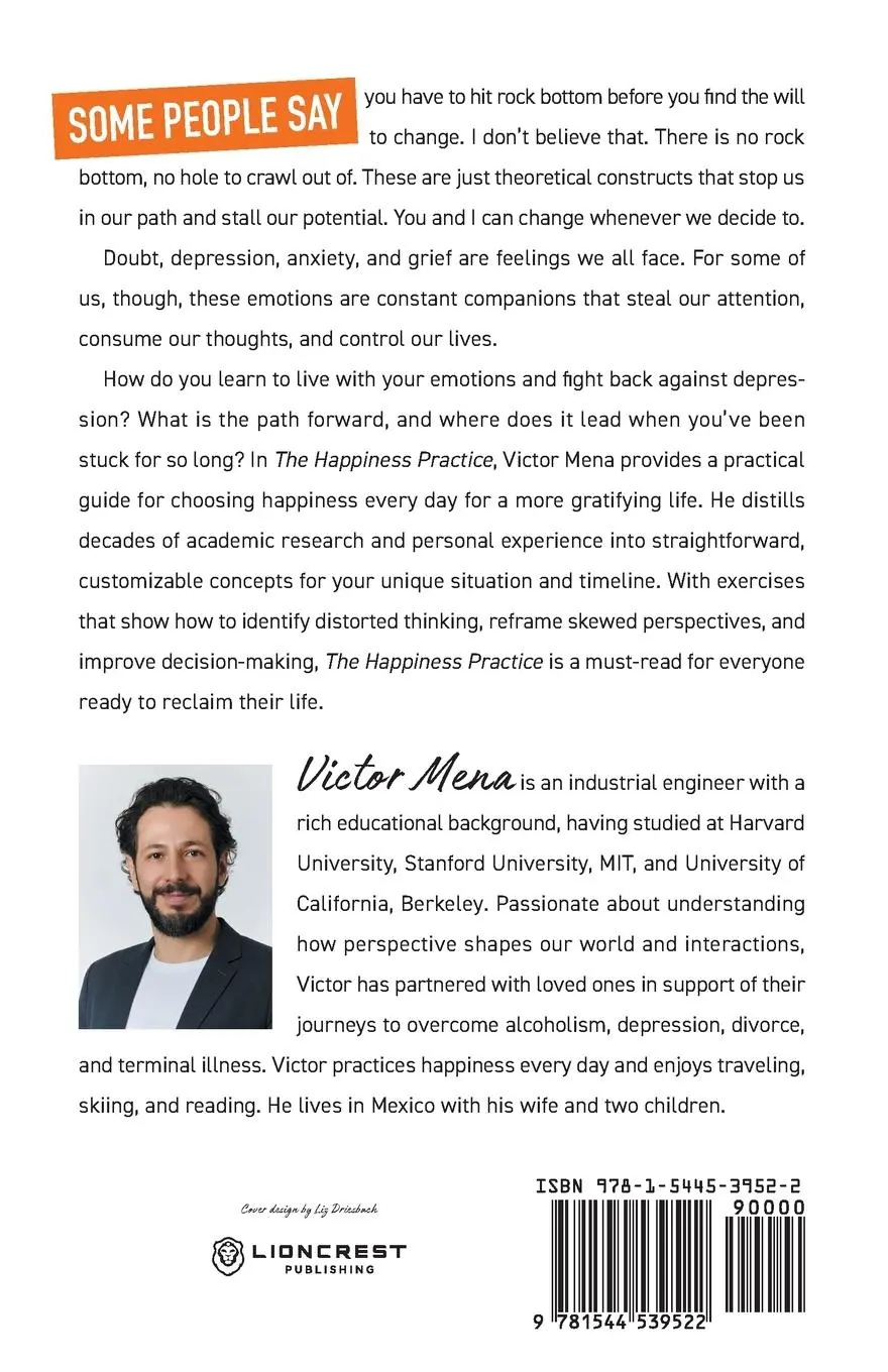 Rückseite: 9781544539522 | The Happiness Practice | A Guide to What Matters Most | Victor F. Mena