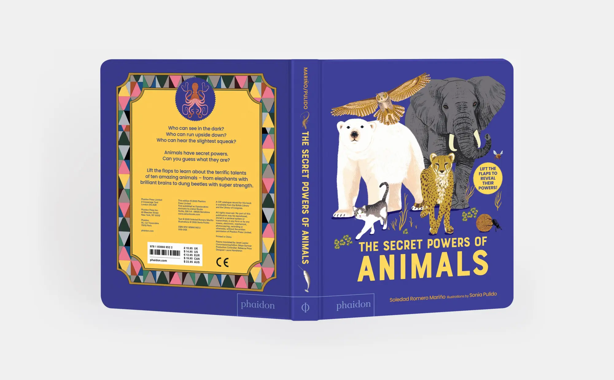 Bild: 9781838669522 | The Secret Powers of Animals | Soledad Romero Mariño | Buch | 20 S.