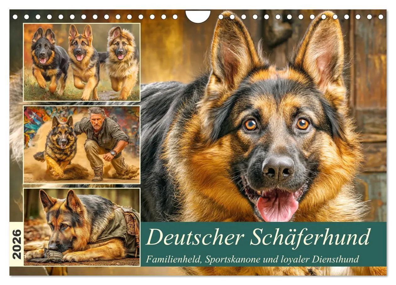 Cover: 9783457459522 | Deutscher Schäferhund. Familienheld, Sportskanone und loyaler...