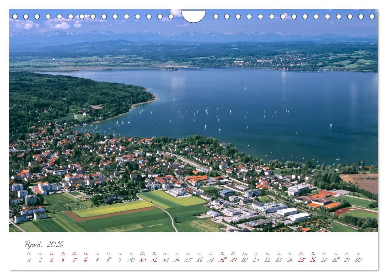 Bild: 9783457769522 | Das Fünf-Seen-Land Oberbayern (Wandkalender 2026 DIN A4 quer),...