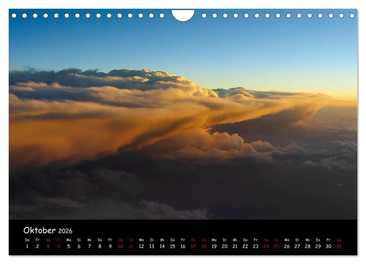 Bild: 9783457909522 | Wolkenwelten (Wandkalender 2026 DIN A4 quer), CALVENDO Monatskalender