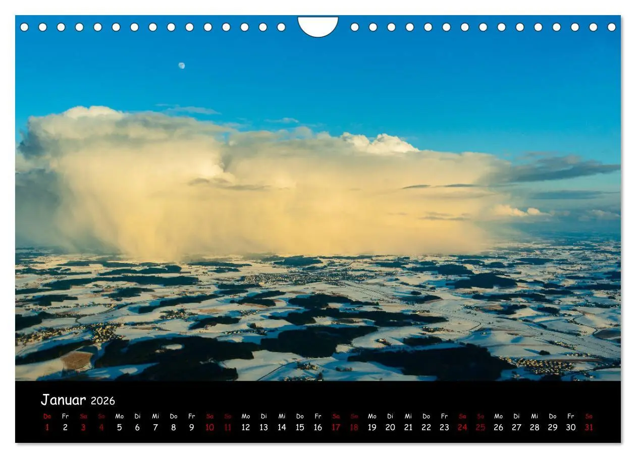 Bild: 9783457909522 | Wolkenwelten (Wandkalender 2026 DIN A4 quer), CALVENDO Monatskalender