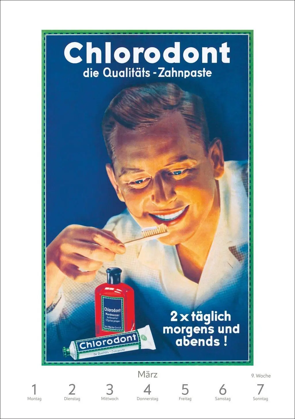 Bild: 9783840039522 | Alles Reklame! Wochen-Kulturkalender 2027 - 53 nostalgische...