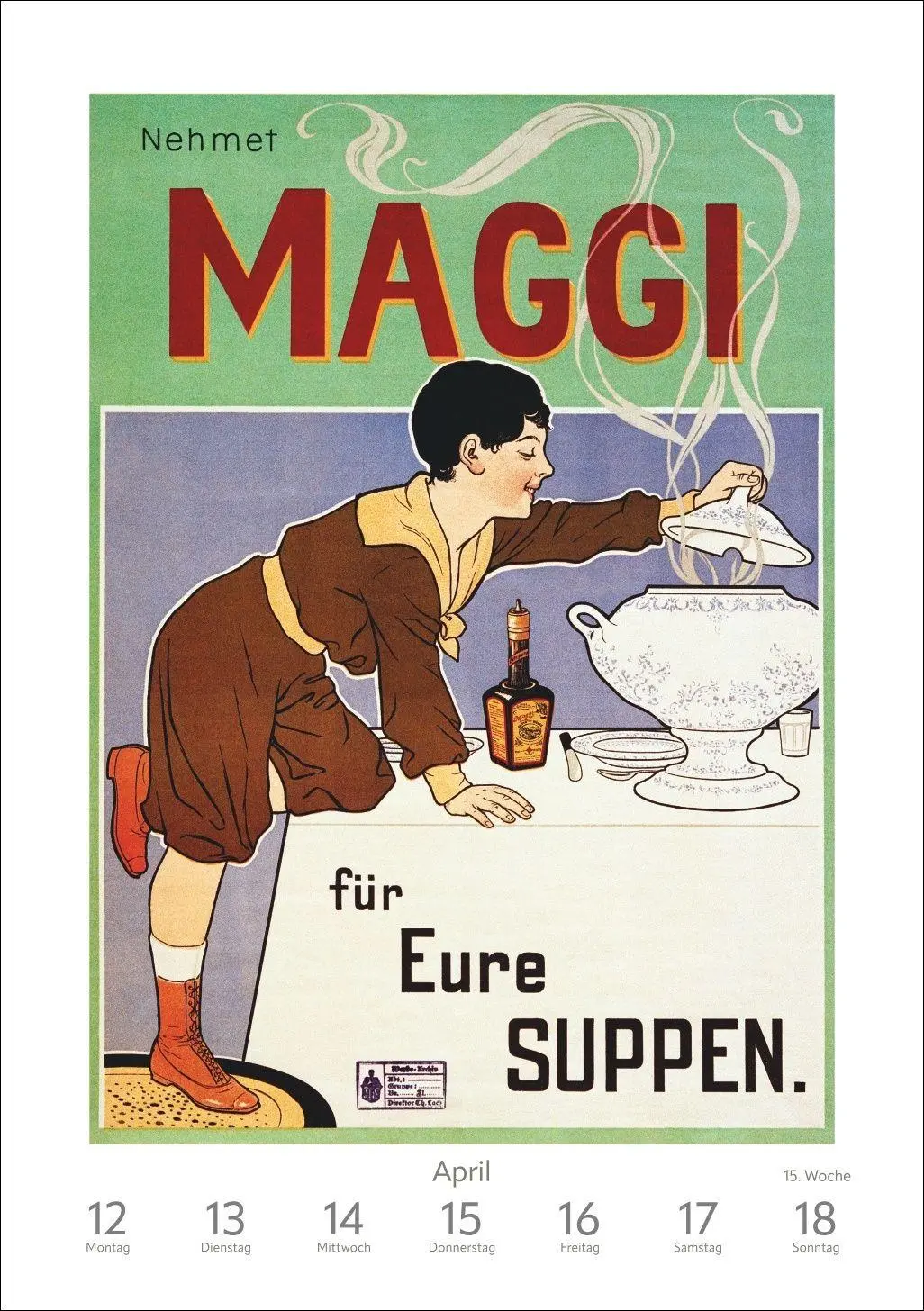 Bild: 9783840039522 | Alles Reklame! Wochen-Kulturkalender 2027 - 53 nostalgische...