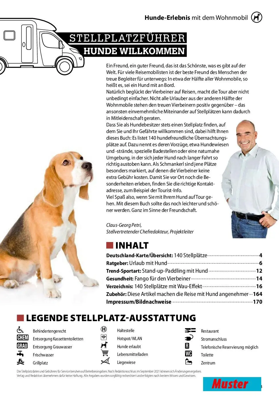 Bild: 9783948979522 | Stellplatzführer Hunde Willkommen | Urlaub mit Hund und Wohnmobil