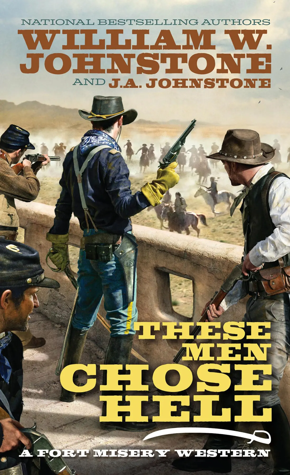 Cover: 9780786049622 | These Men Chose Hell | William W Johnstone (u. a.) | Taschenbuch