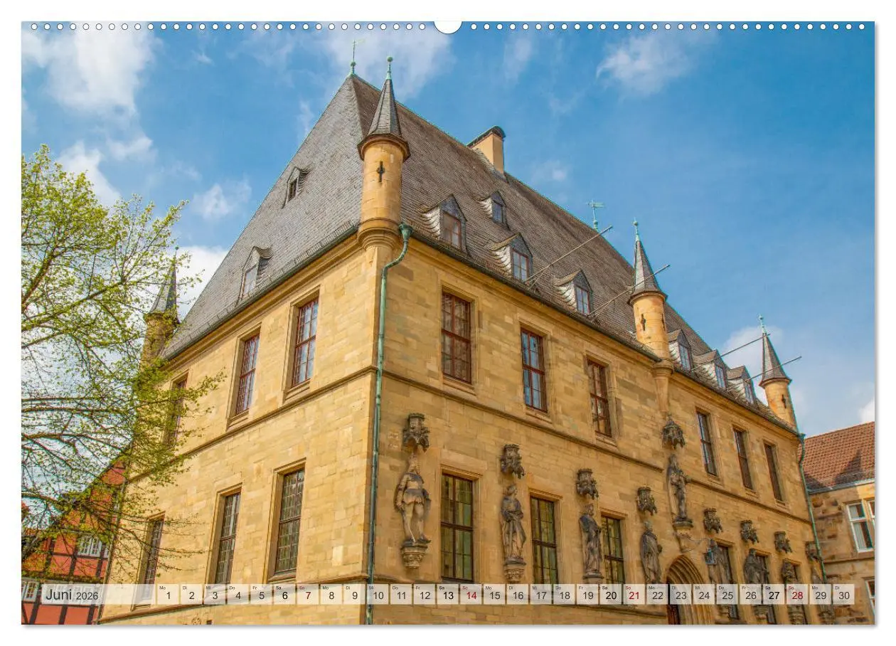Bild: 9783457379622 | Historisches Osnabrück - Niedersachsen (Wandkalender 2026 DIN A2...