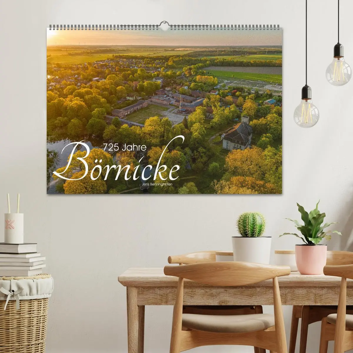 Bild: 9783516609622 | 725 Jahre Börnicke (Wandkalender 2026 DIN A2 quer), CALVENDO...