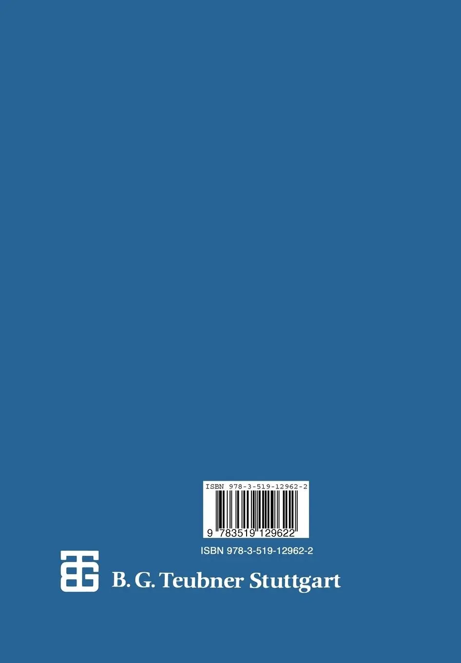 Rückseite: 9783519129622 | Grundlagen der geometrischen Datenverarbeitung | Dieter Lasser | Buch