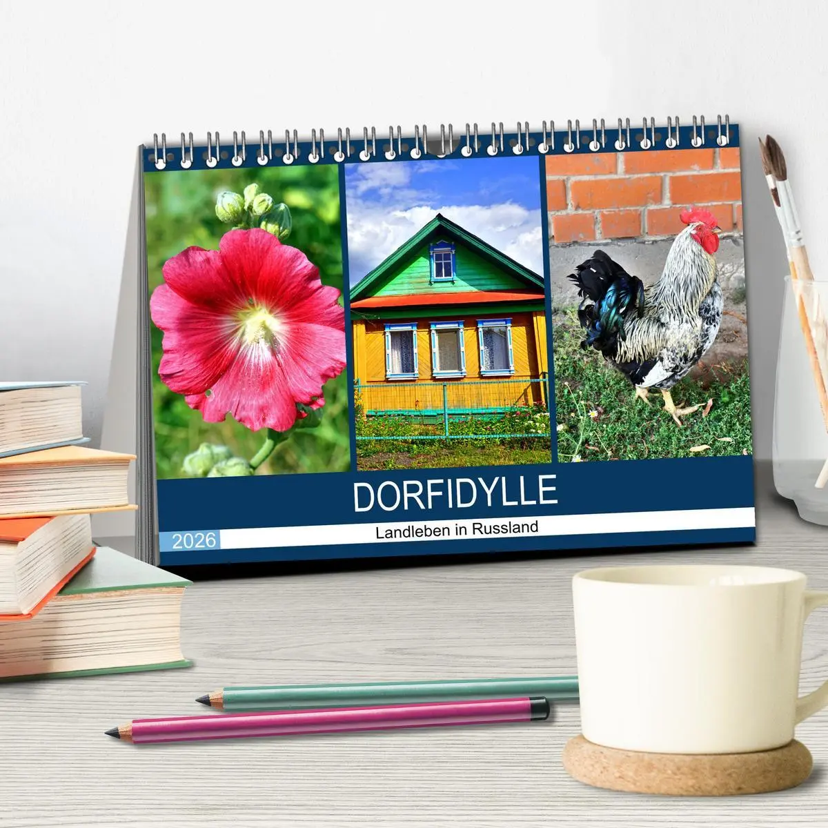 Bild: 9783457439722 | Dorfidylle - Landleben in Russland (Tischkalender 2026 DIN A5...