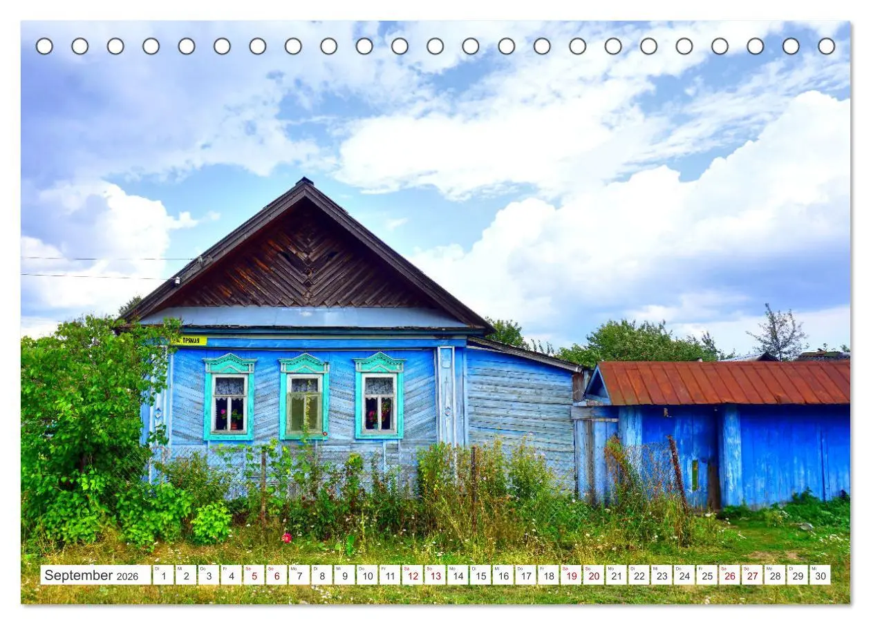 Bild: 9783457439722 | Dorfidylle - Landleben in Russland (Tischkalender 2026 DIN A5...