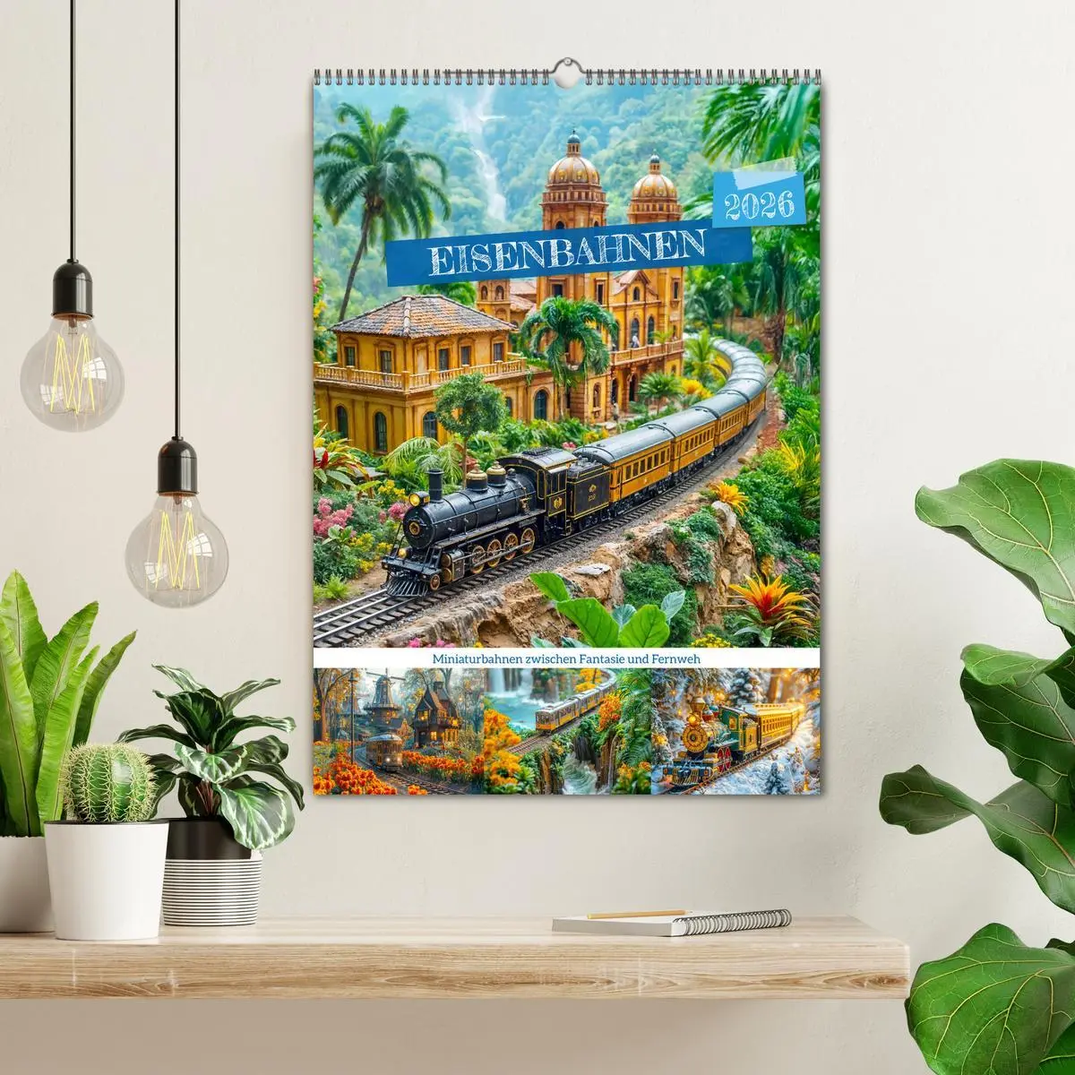 Bild: 9783457989722 | Eisenbahnen - Miniaturbahnen zwischen Fantasie und Fernweh...