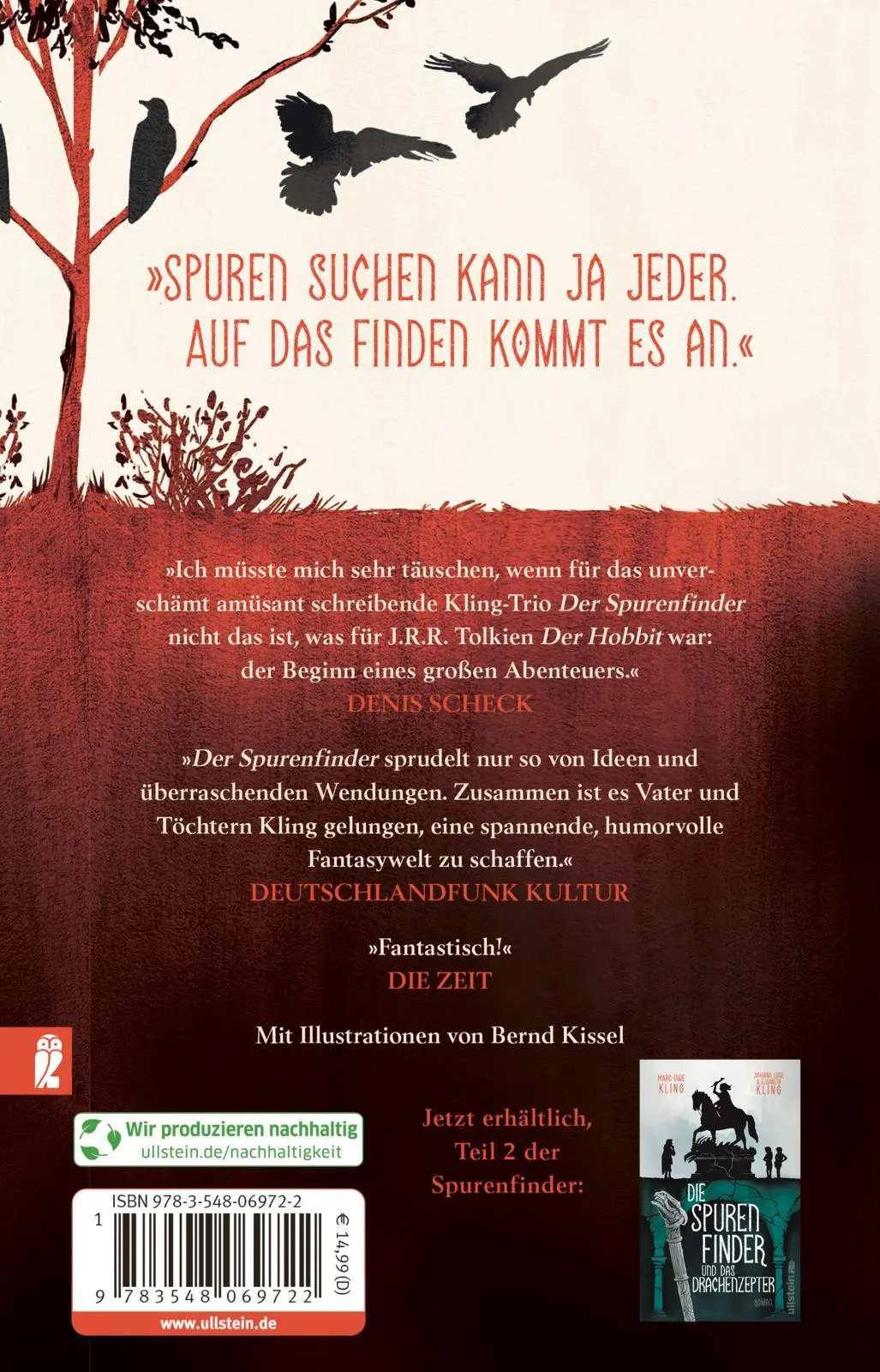 Rückseite: 9783548069722 | Der Spurenfinder | Marc-Uwe Kling (u. a.) | Taschenbuch | Spurenfinder
