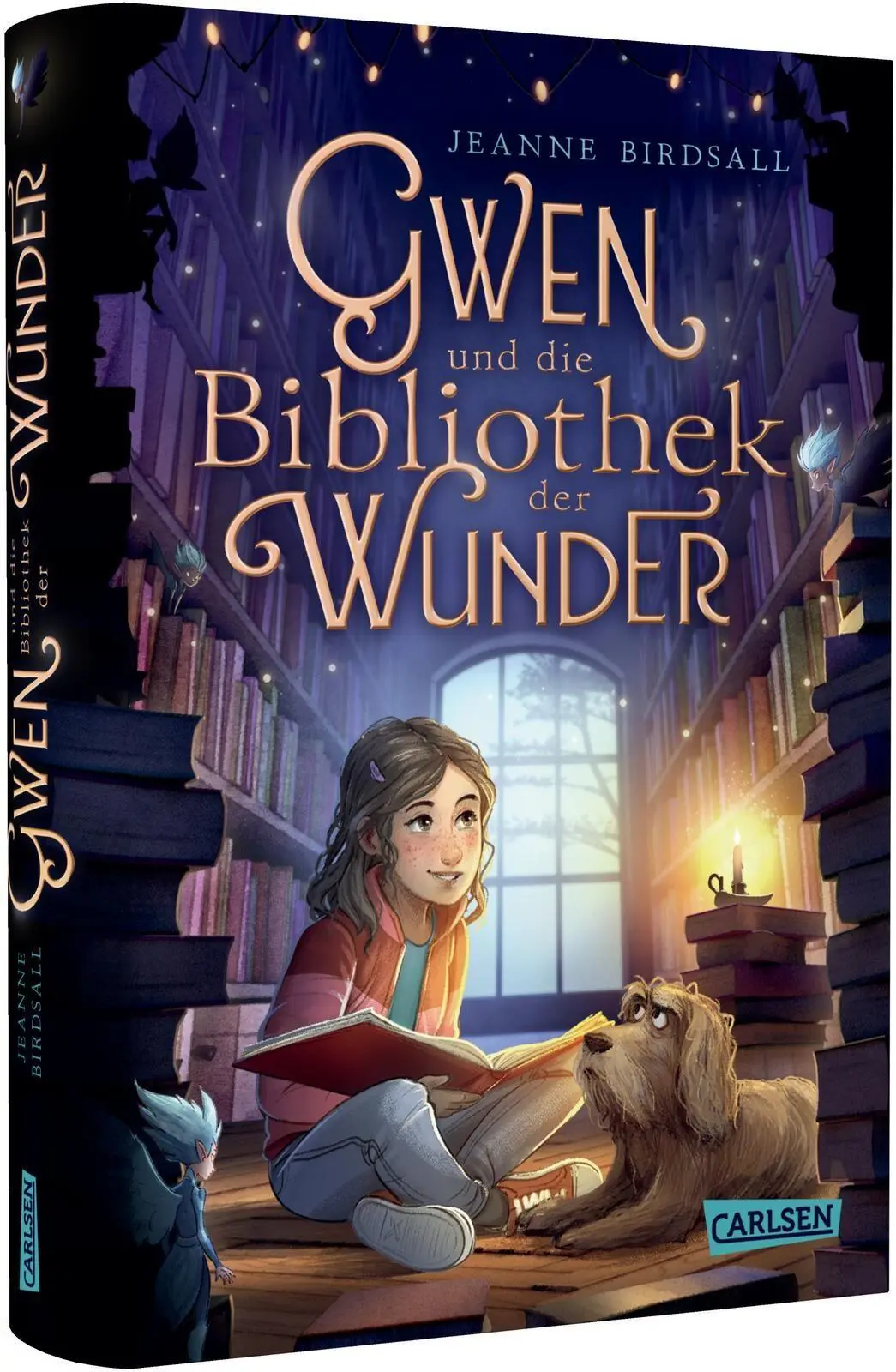 Cover: 9783551559722 | Gwen und die Bibliothek der Wunder | Jeanne Birdsall | Buch | 352 S.