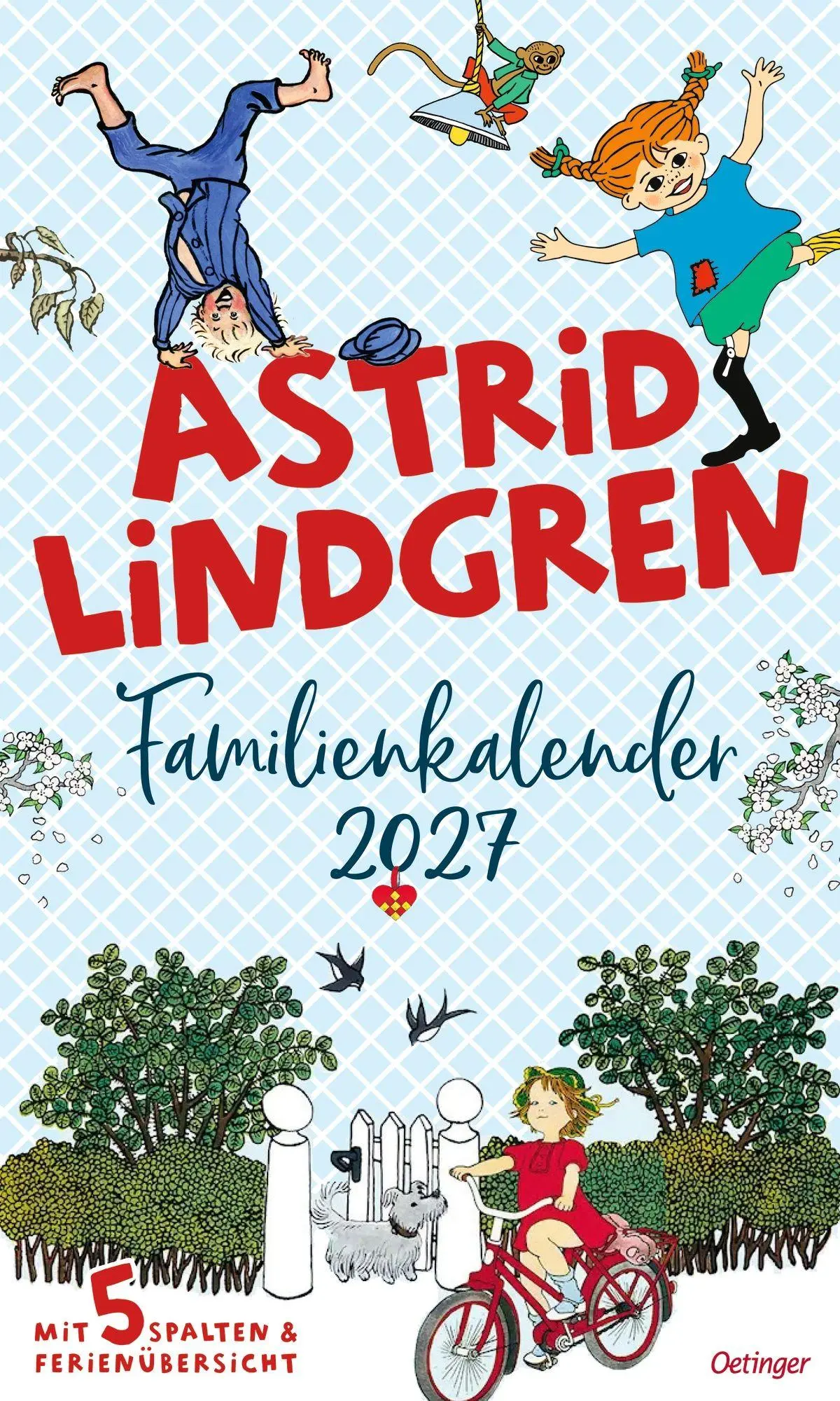Cover: 4260512189822 | Astrid Lindgren Familienkalender 2027 | Ilon Wikland | Kalender | 2027