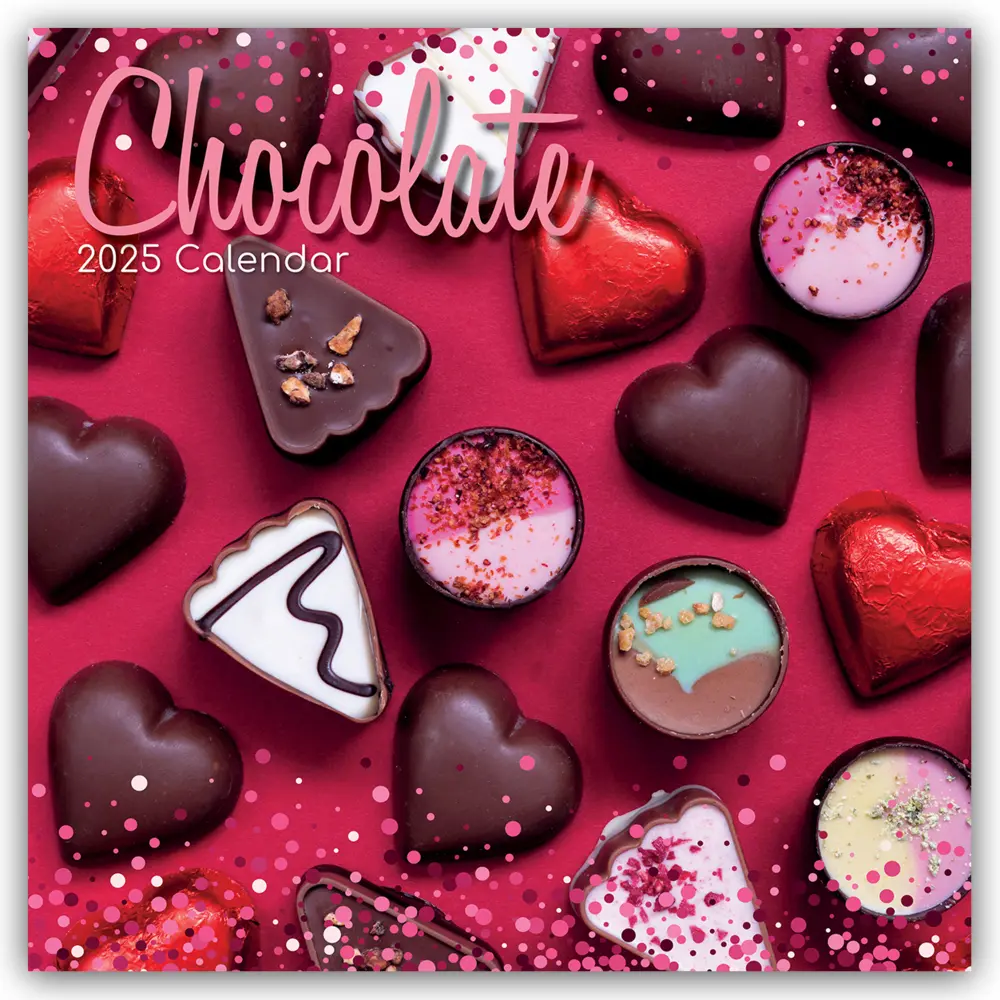 Cover: 9781837889822 | Chocolate - Schokoloade 2025 - 16-Monatskalender | Ltd | Kalender