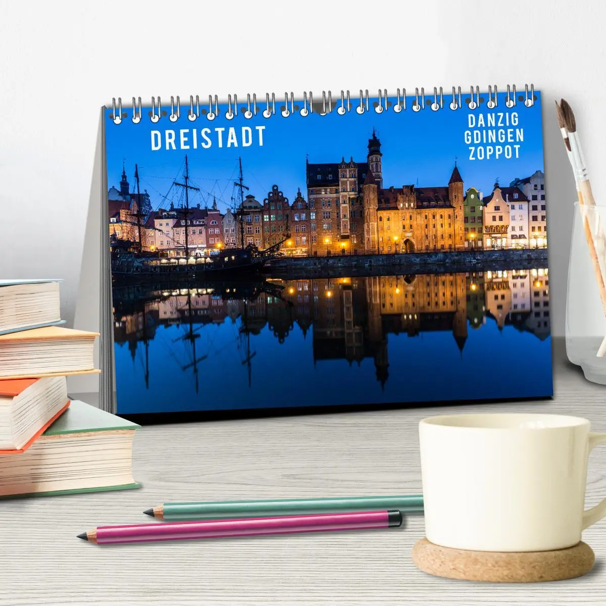 Bild: 9783457809822 | Dreistadt - Danzig, Gdingen, Zoppot (Tischkalender 2026 DIN A5...