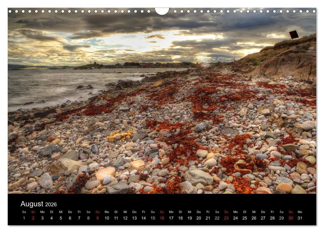Bild: 9783516139822 | Holy Island - England (Wandkalender 2026 DIN A3 quer), CALVENDO...