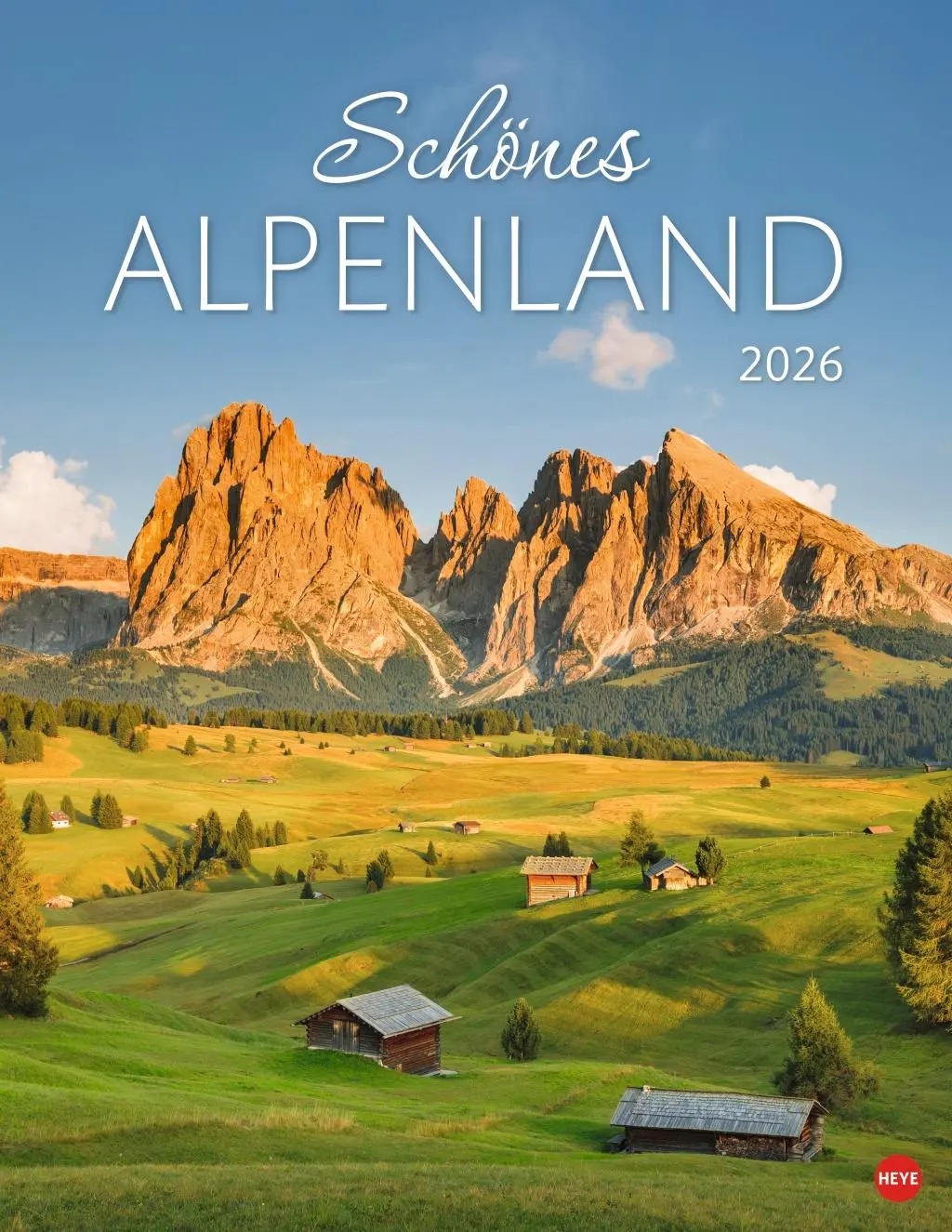 Cover: 9783756409822 | Schönes Alpenland Posterkalender 2026 | Heye | Kalender | 14 S. | 2026