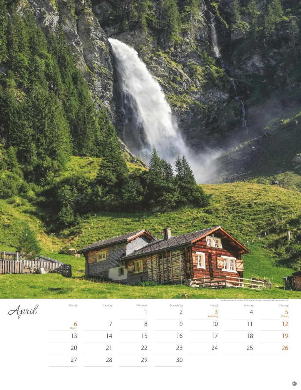 Bild: 9783756409822 | Schönes Alpenland Posterkalender 2026 | Heye | Kalender | 14 S. | 2026
