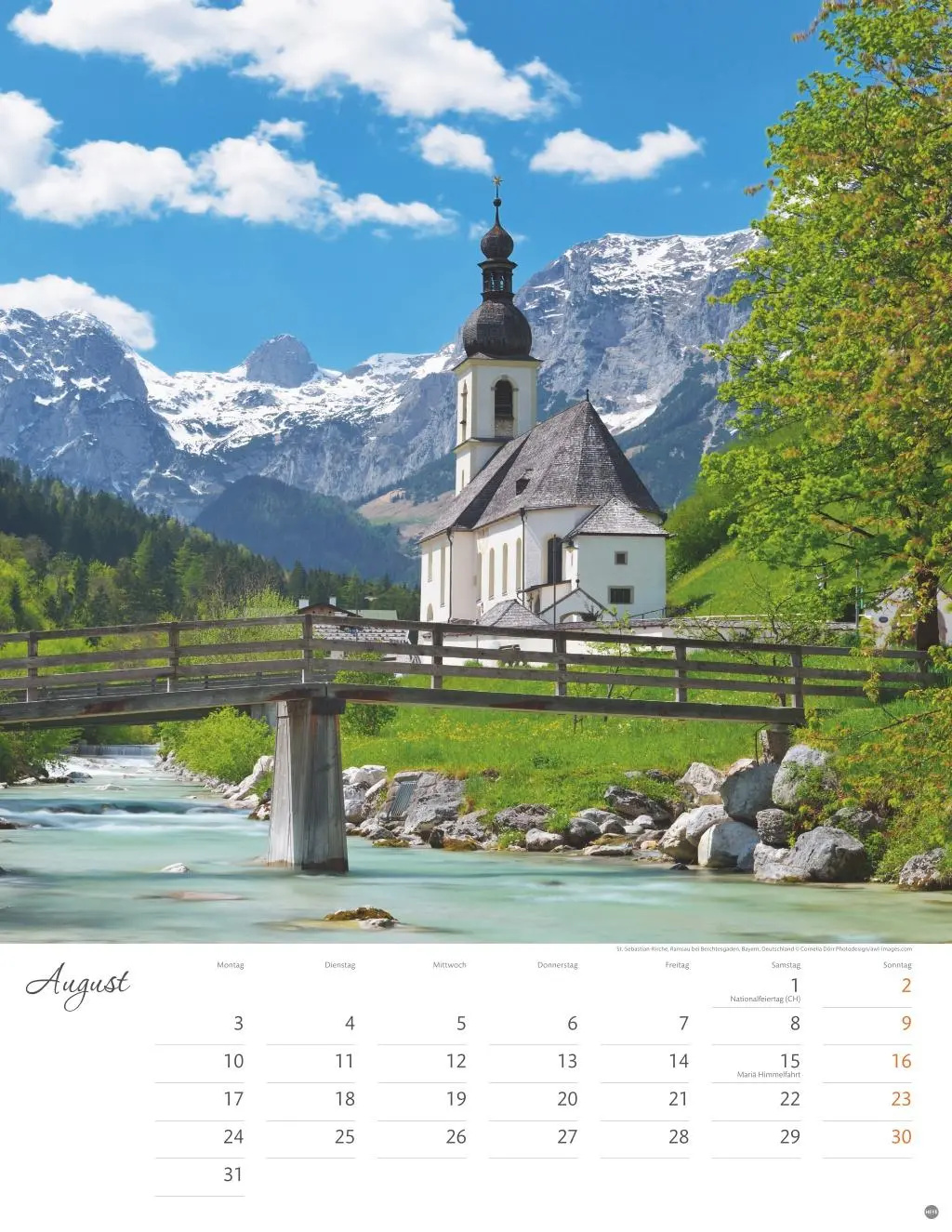 Bild: 9783756409822 | Schönes Alpenland Posterkalender 2026 | Heye | Kalender | 14 S. | 2026