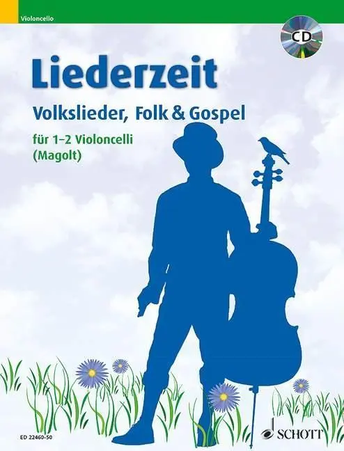 Cover: 9783795709822 | Liederzeit | Volkslieder, Folk &amp; Gospel. 1-2 Violoncelli., Liederzeit