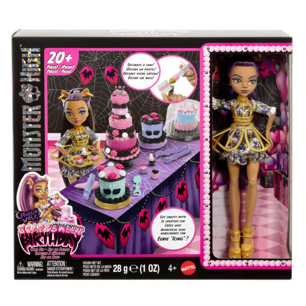 Cover: 194735259922 | Monster High schaurig schöner Geburtstag Kuchen Set | Fensterkarton