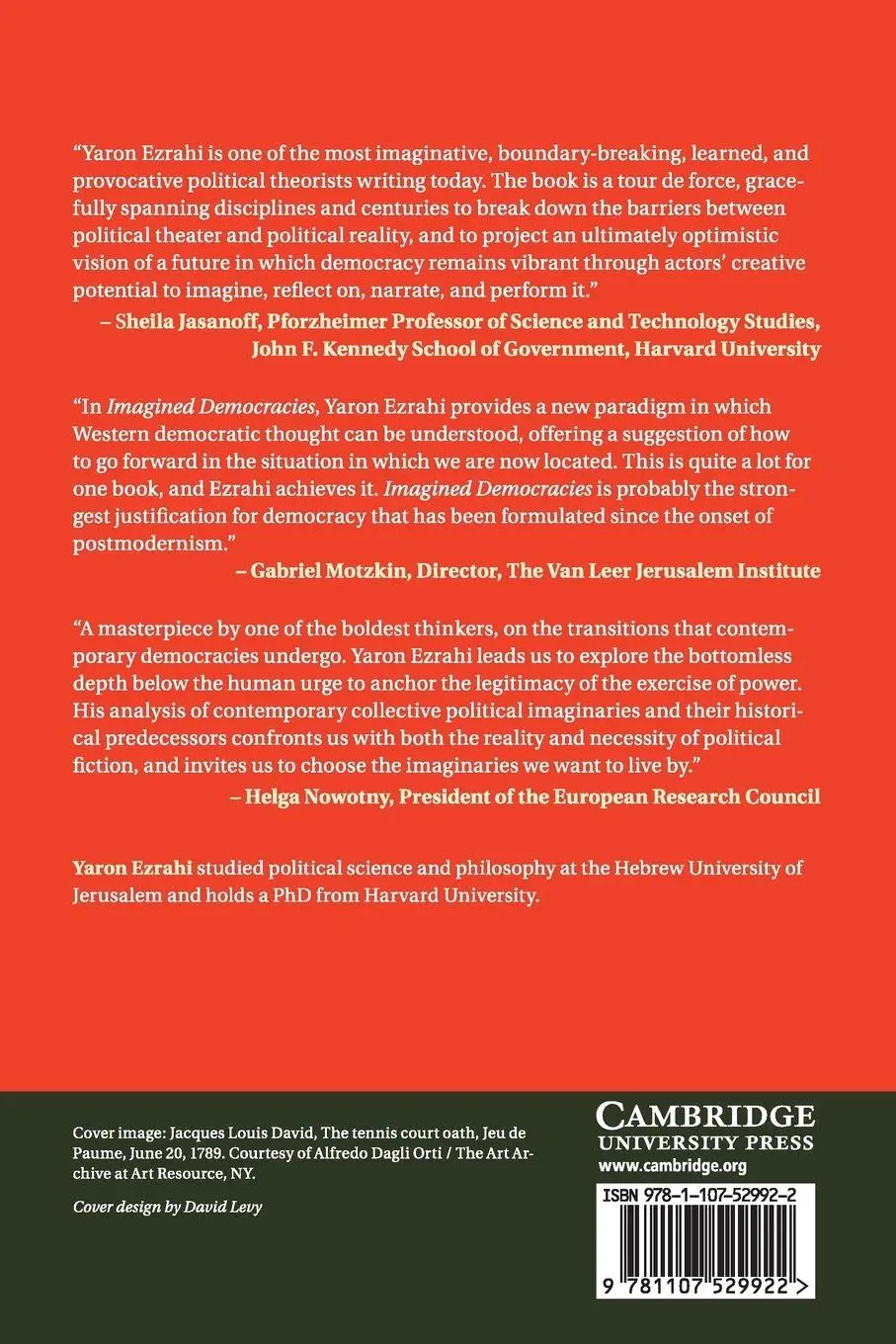 Rückseite: 9781107529922 | Imagined Democracies | Yaron Ezrahi | Taschenbuch | Englisch | 2015