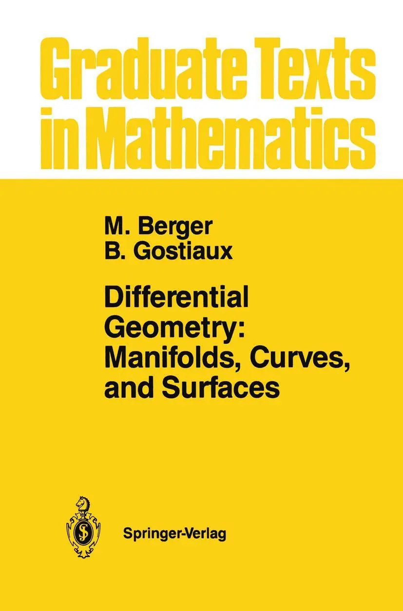 Cover: 9781461269922 | Differential Geometry: Manifolds, Curves, and Surfaces | Taschenbuch