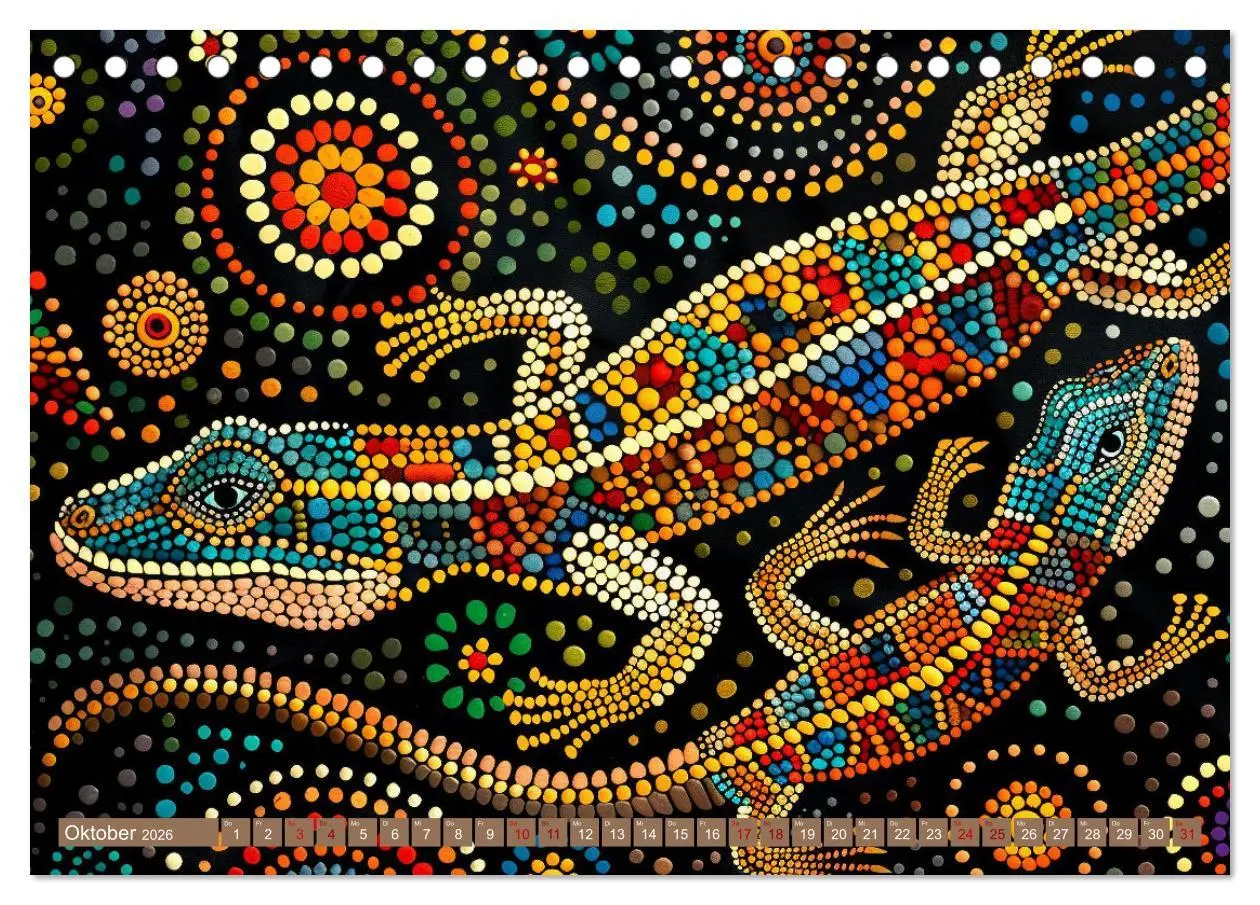 Bild: 9783457419922 | Aborigines - Farben des Outback (Tischkalender 2026 DIN A5 quer),...