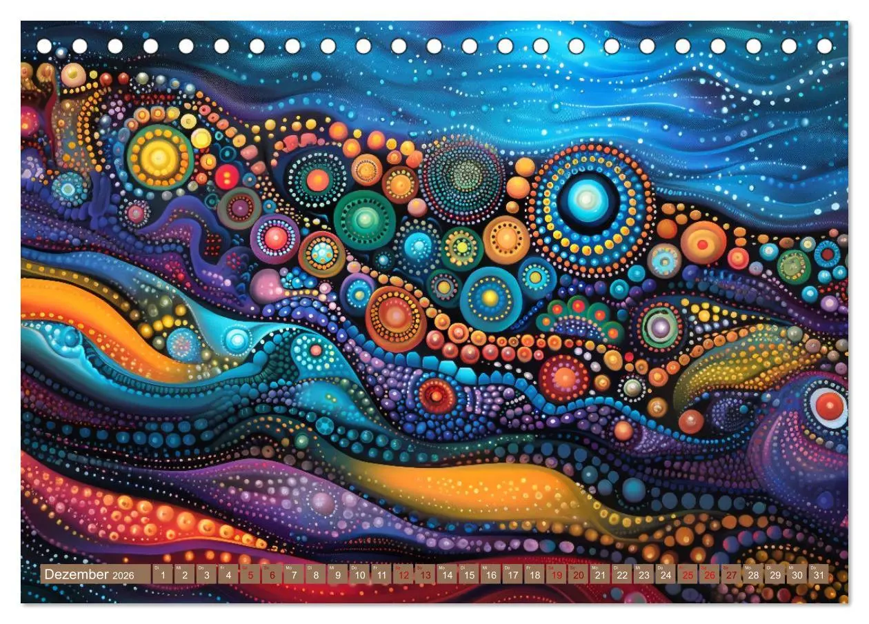 Bild: 9783457419922 | Aborigines - Farben des Outback (Tischkalender 2026 DIN A5 quer),...