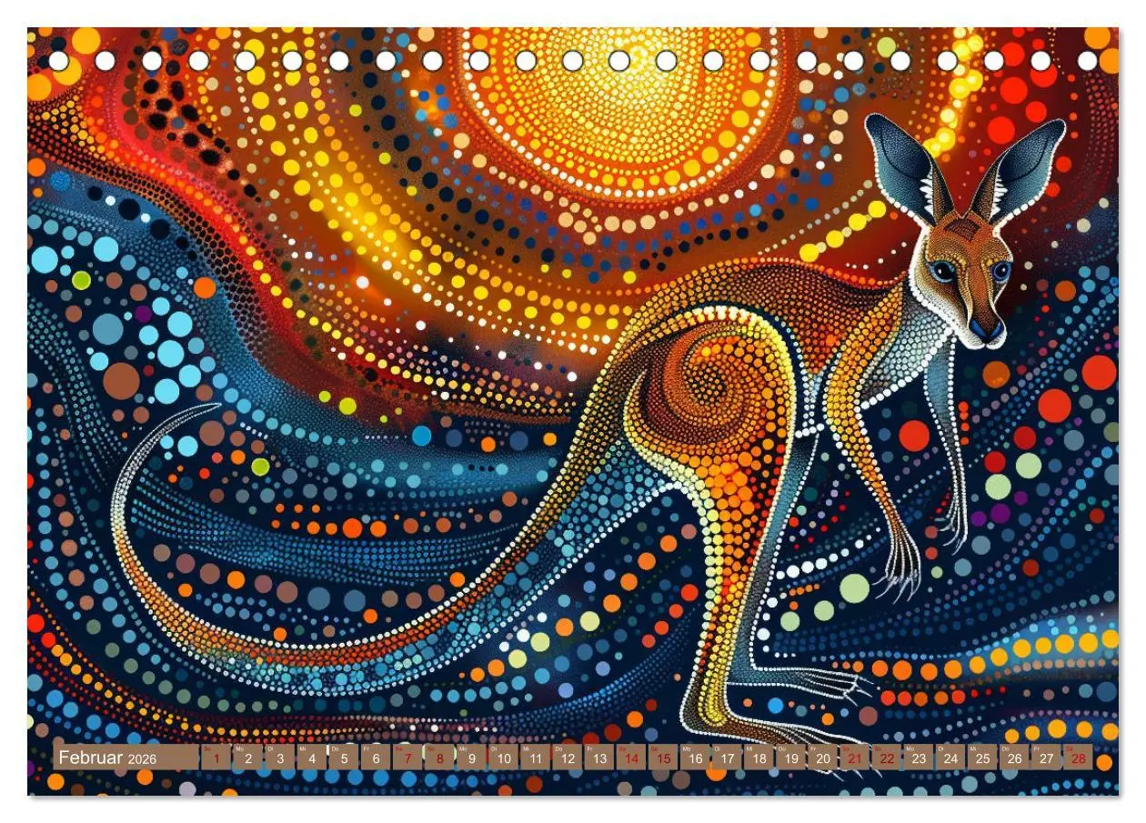 Bild: 9783457419922 | Aborigines - Farben des Outback (Tischkalender 2026 DIN A5 quer),...