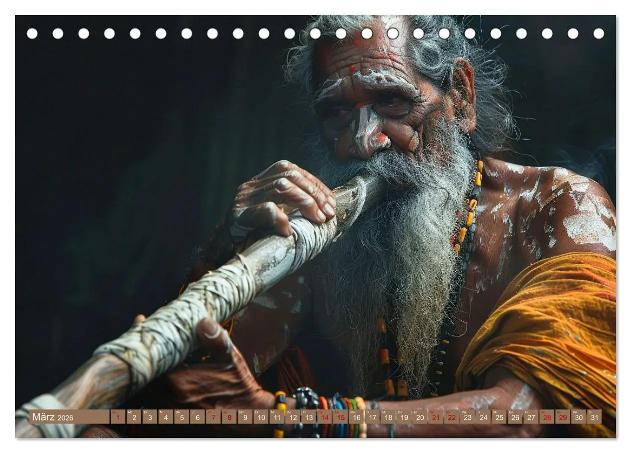 Bild: 9783457419922 | Aborigines - Farben des Outback (Tischkalender 2026 DIN A5 quer),...