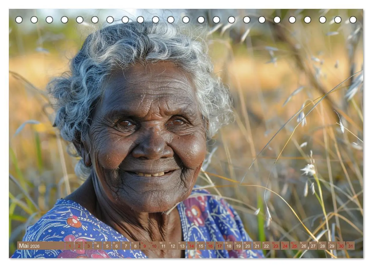 Bild: 9783457419922 | Aborigines - Farben des Outback (Tischkalender 2026 DIN A5 quer),...